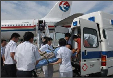 梅州市机场、火车站急救转院